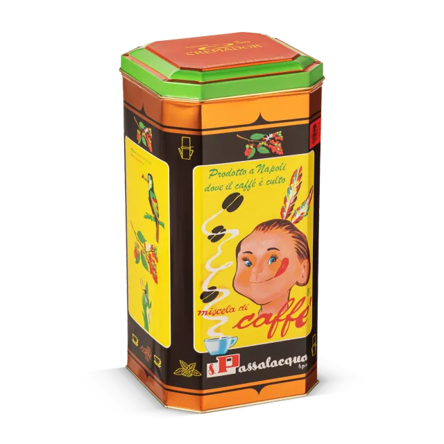 Passalacqua Cremador caffè macinato lattina 1 kg cremoso