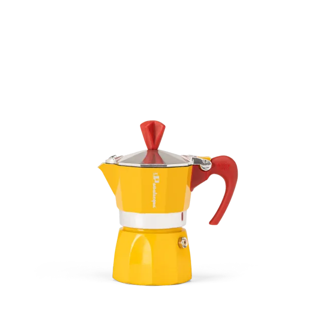 Passalacqua Yellow Moka caffettiera 1-2 tazze gialla