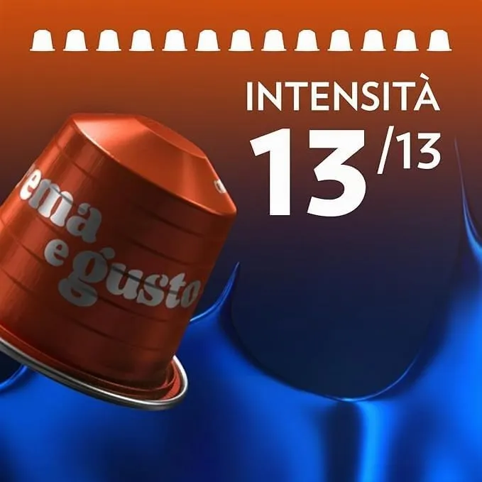 Lavazza Crema e Gusto Forte Capsule Nespresso 400 pz scuro