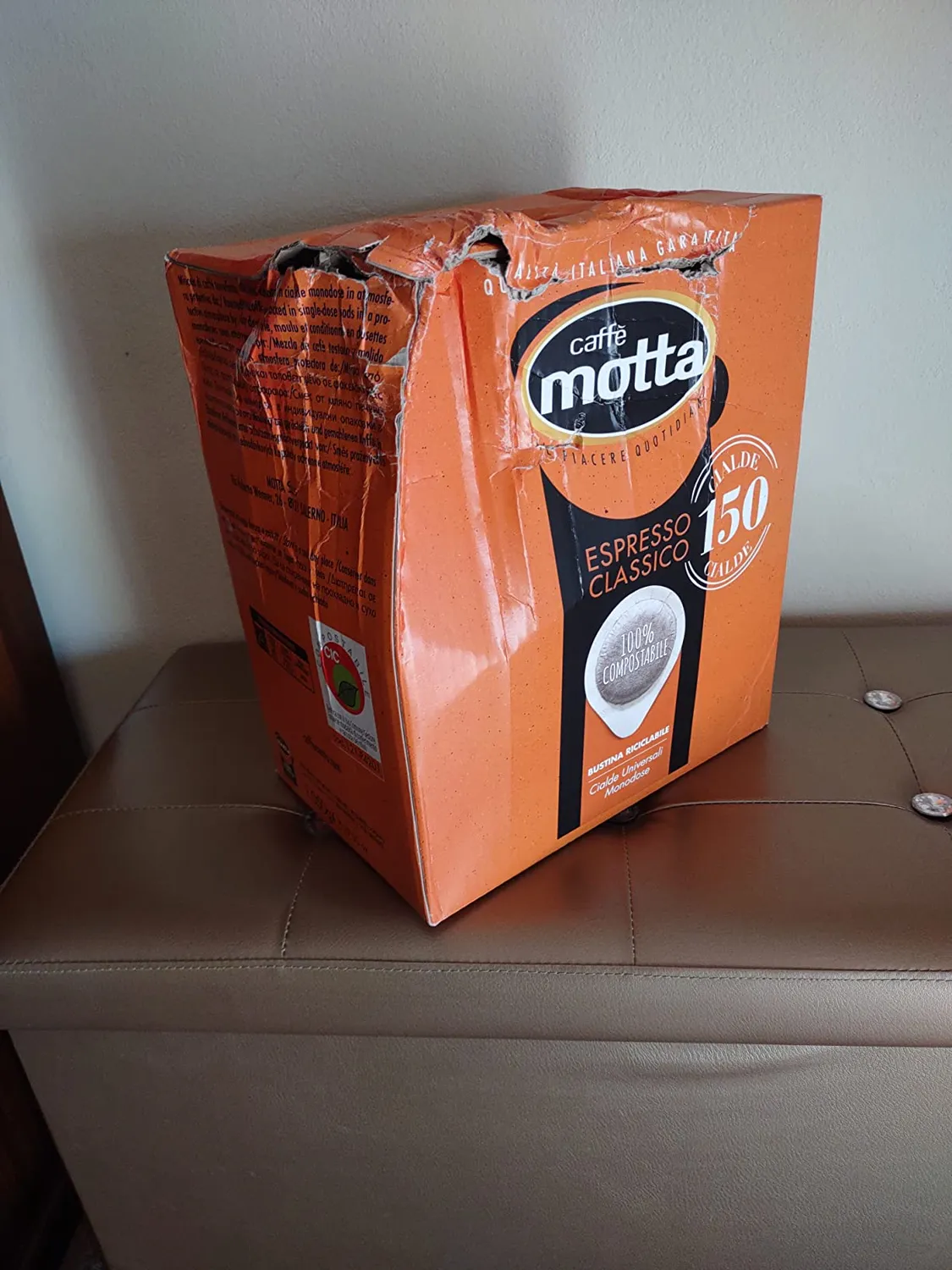 Caffè Motta Espresso Cremoso cialde ESE 150 compostabili
