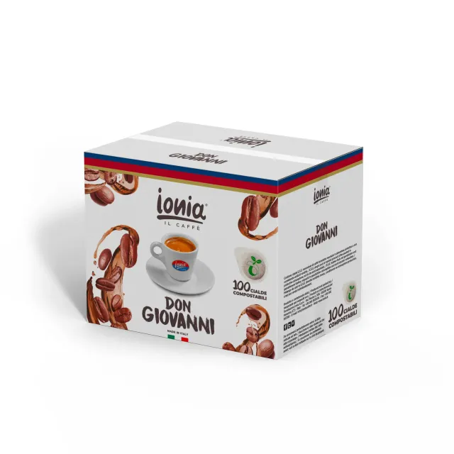 Ionia Don Giovanni cialde ESE 100 pezzi espresso