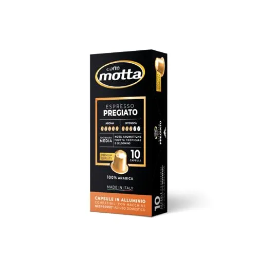 Caffè Motta Arabica capsule compatibili Nespresso 100 alluminio
