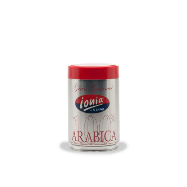 Ionia 100% Arabica caffe macinato 250g lattina