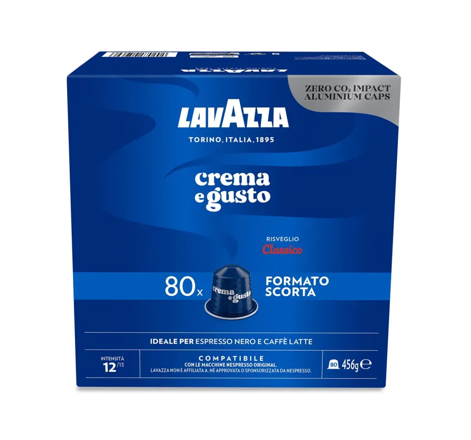 Lavazza Crema e Gusto Classico capsule Nespresso 240 pezzi intenso