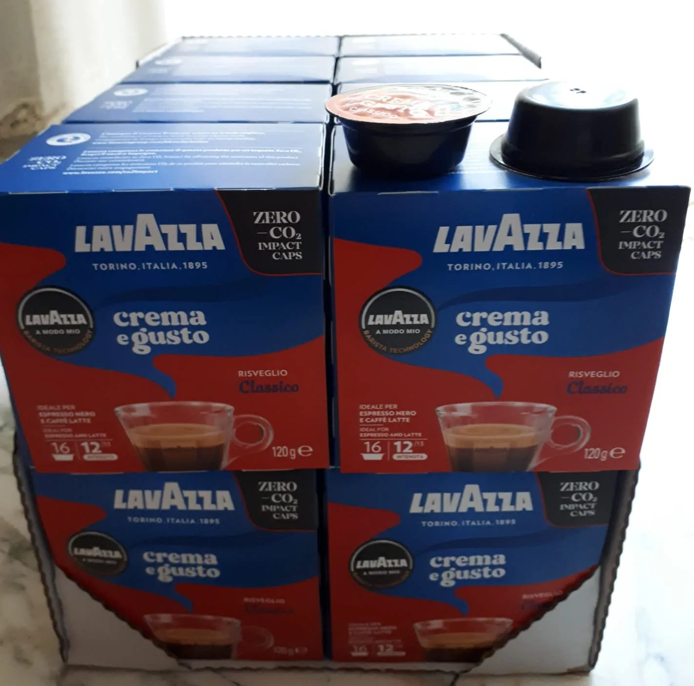 Lavazza A Modo Mio Crema e Gusto Classico capsule 90 pz corpose