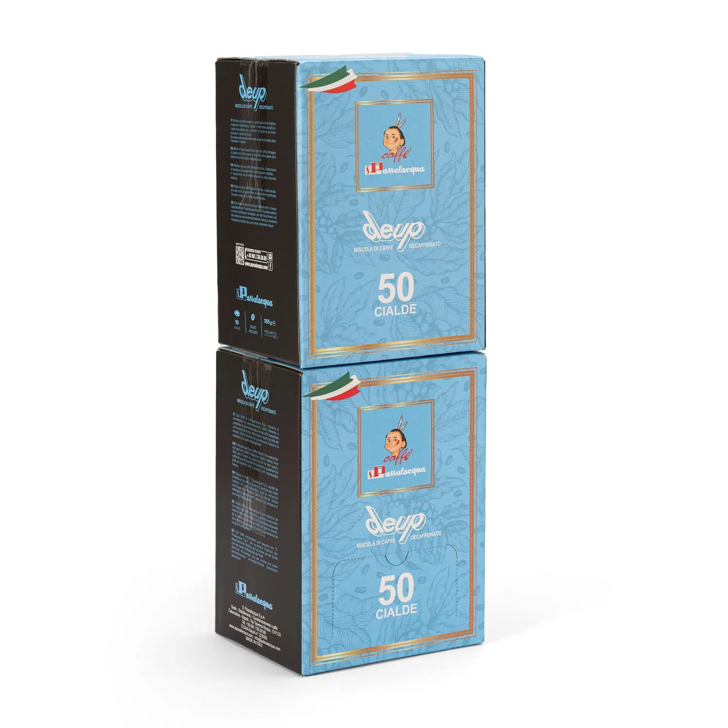 S Passalacqua Deup cialde caffè 50 pz decaffeinato