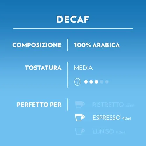 Lavazza A Modo Mio capsule caffè 90 pz assortite Risveglio Decaf