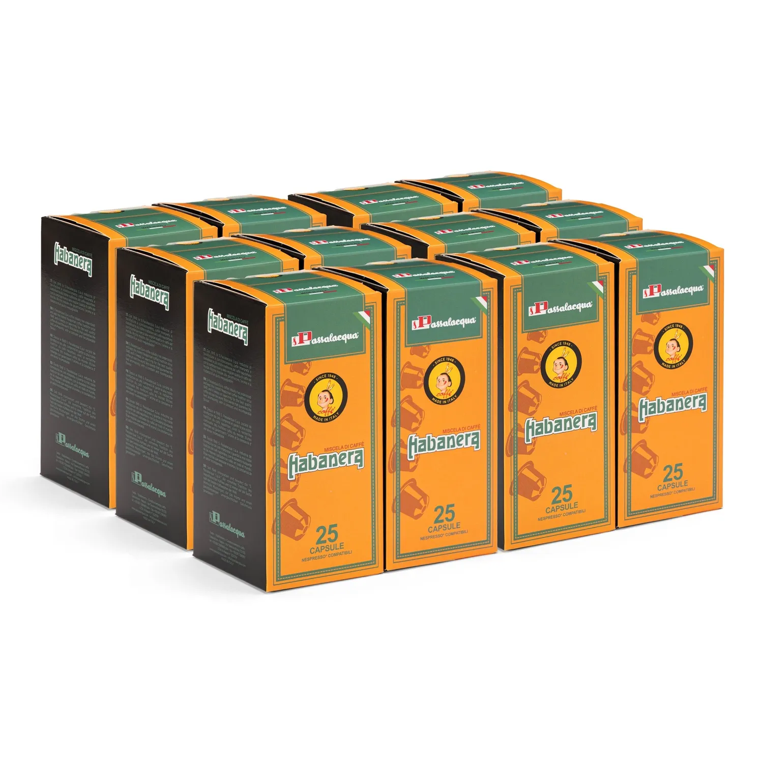Passalacqua Habanera capsule Nespresso 25 pz equilibrate