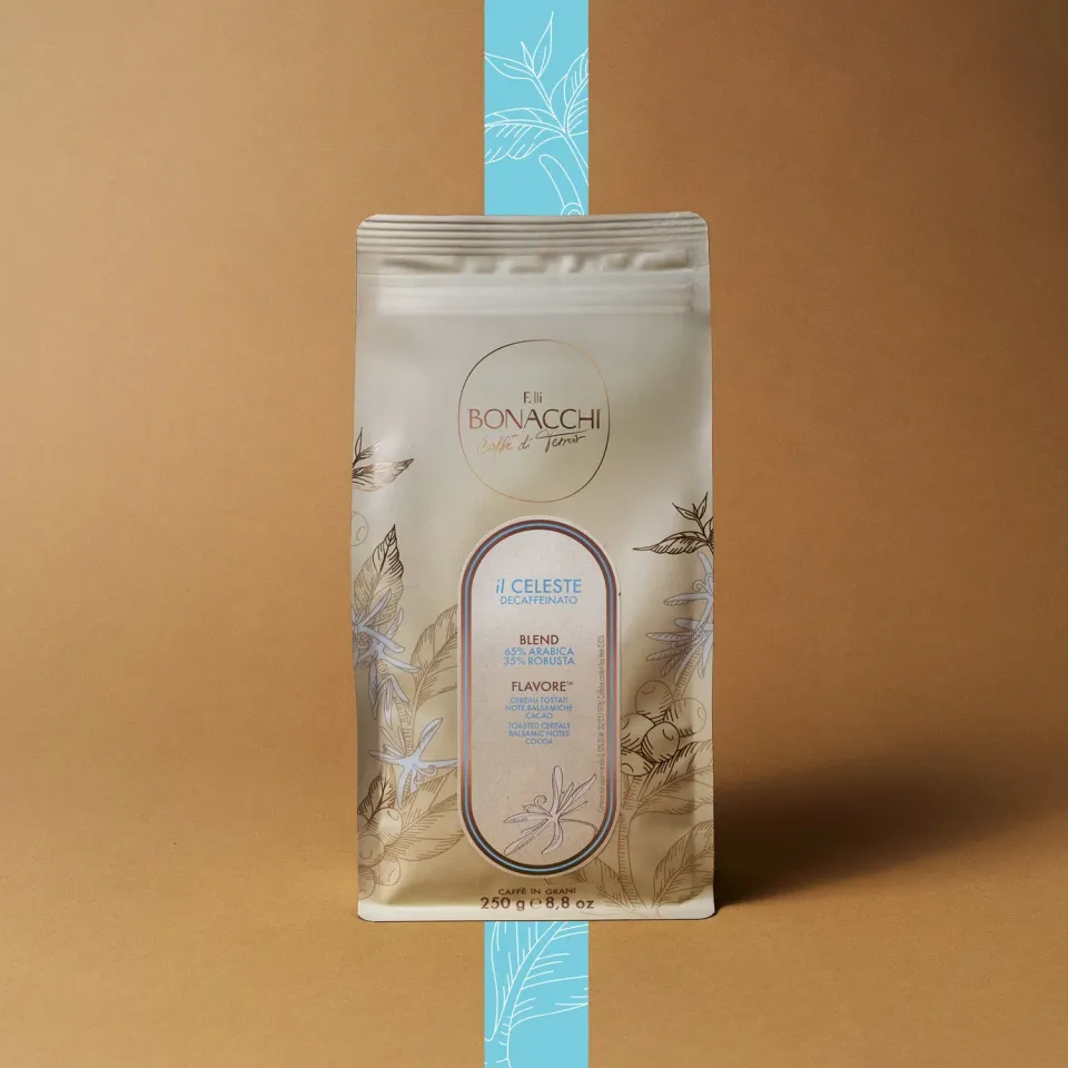 Bonacchi Il Celeste caffe in grani 250g decaffeinato