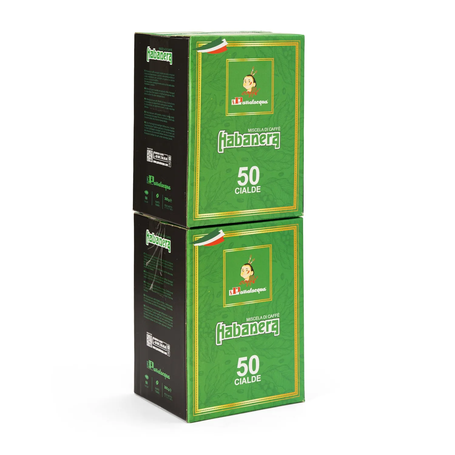 Passalacqua Habanera cialde 50 pezzi equilibrato