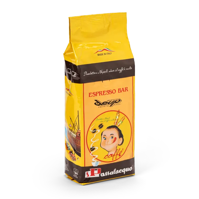 S Passalacqua Deup caffè in grani 500g decaffeinato