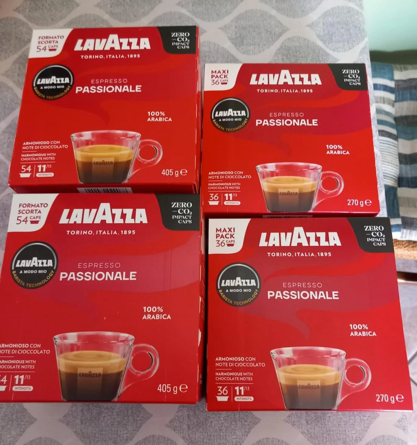 Lavazza A Modo Mio Passionale capsule 180 gusto cioccolato