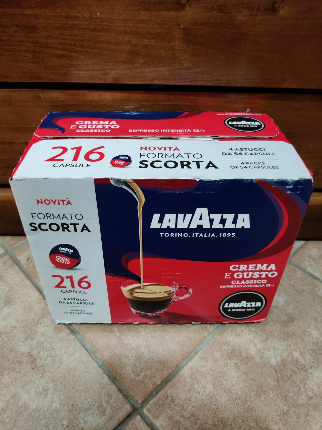 Lavazza A Modo Mio Crema e Gusto capsule 216 pz cioccolato