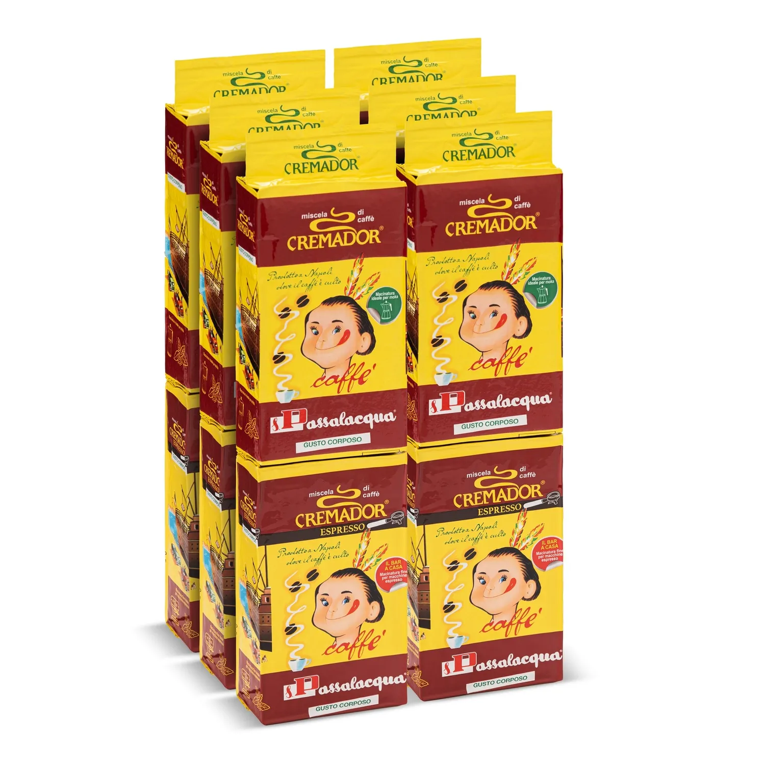 Passalacqua Cremador caffè macinato 250 g 70% arabica
