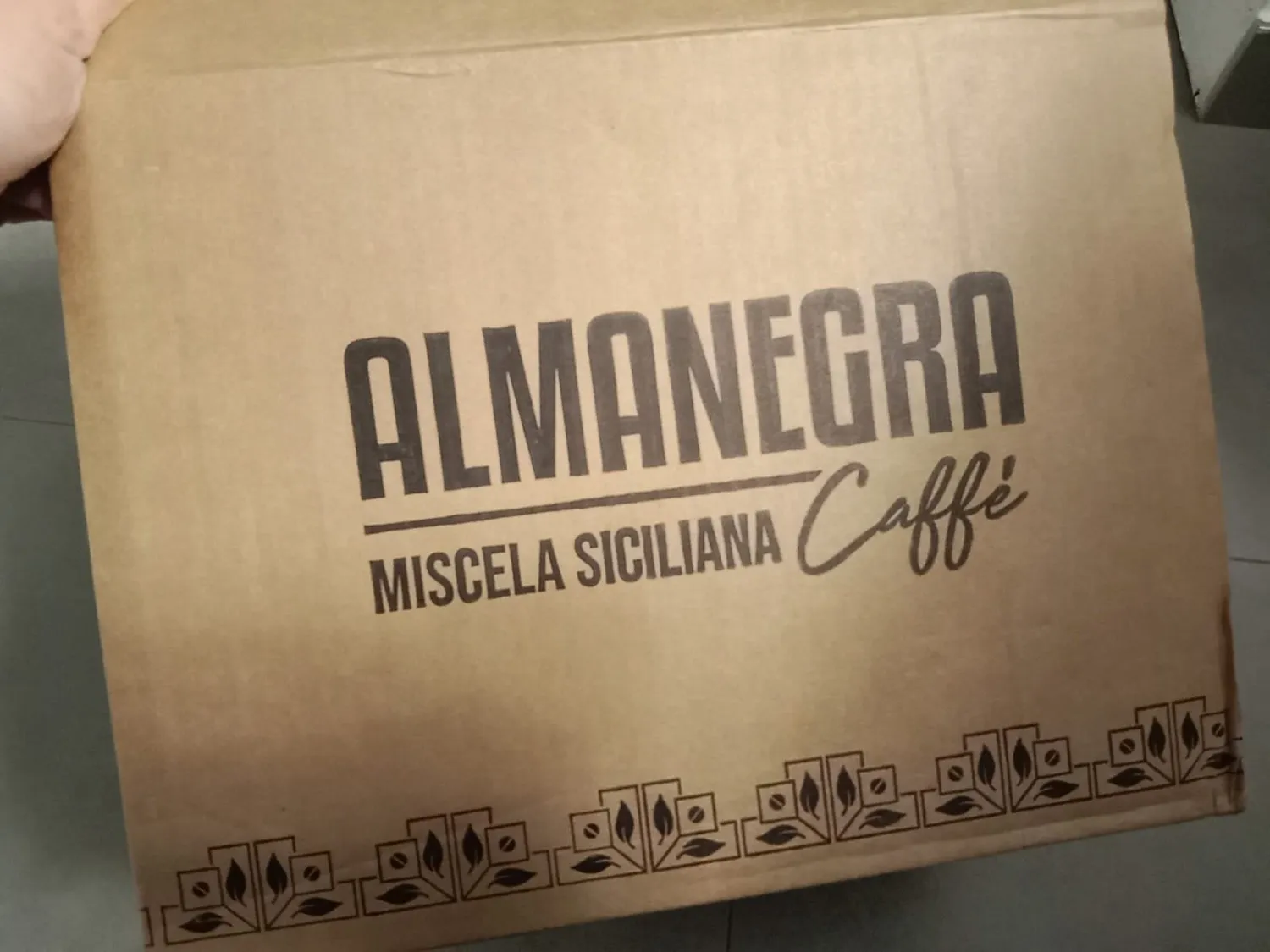 Almanegra Miscela Forte capsule Nespresso 100pz tostatura scura