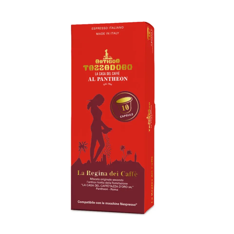 Antigua Tazzadoro Regina capsule caffè 10 pz intensa