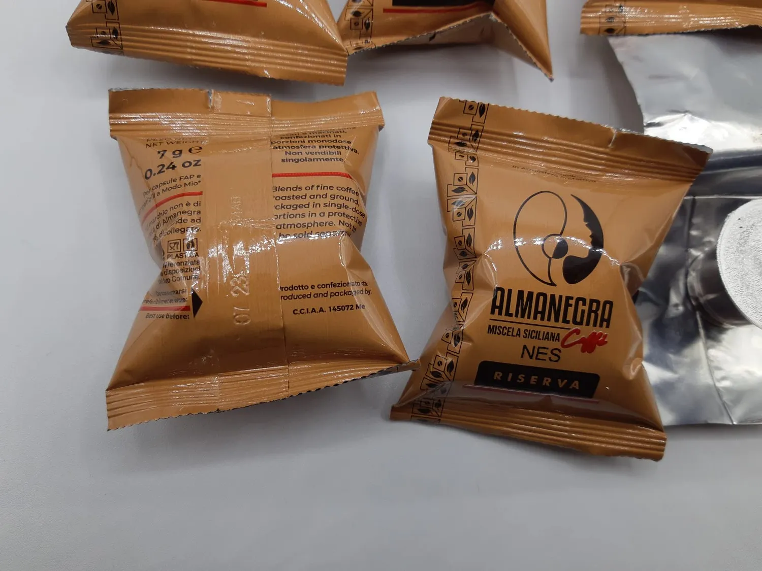 Almanegra Riserva capsule compatibili Nespresso 100 pz aroma intenso