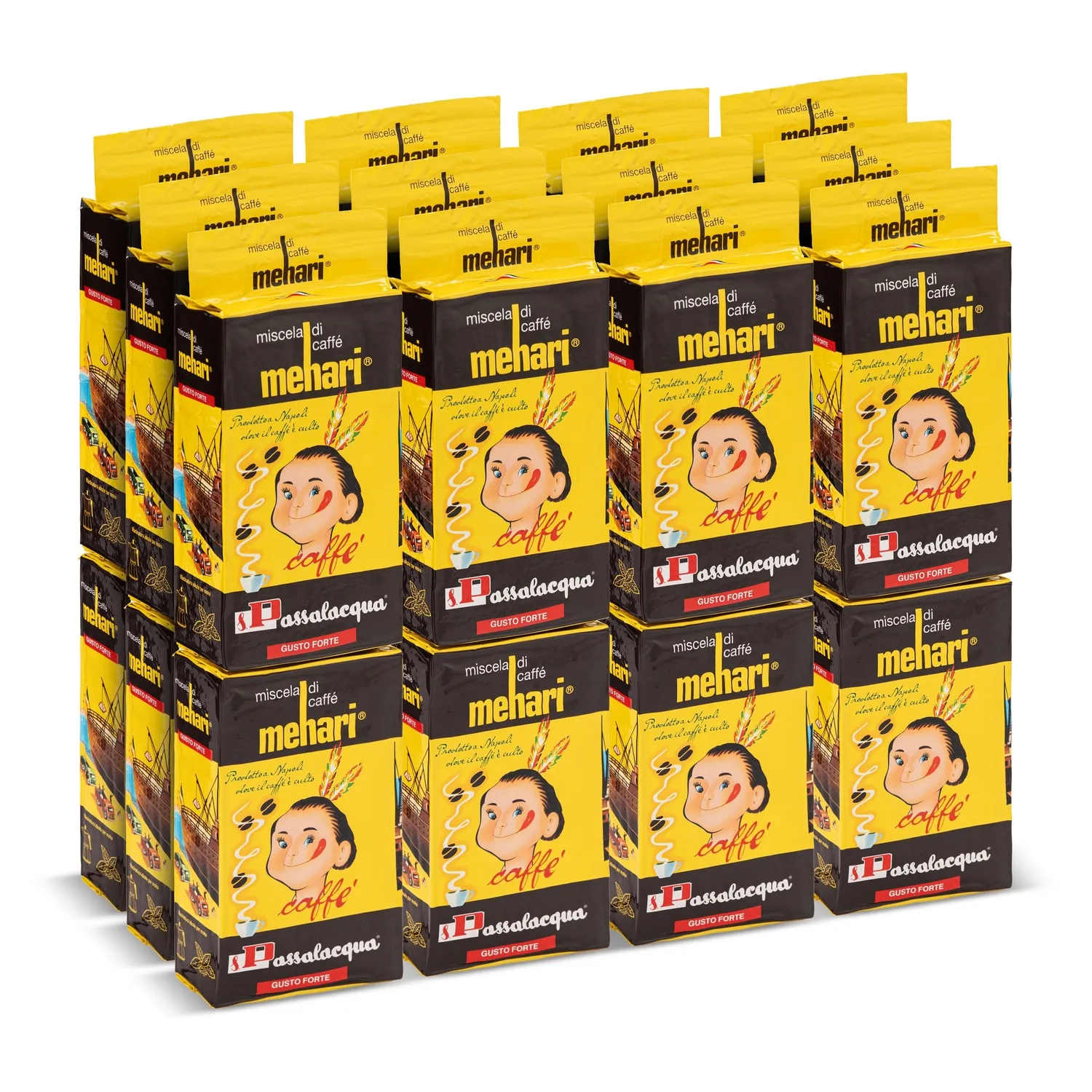 Passalacqua Mehari caffè macinato 250g miscela forte