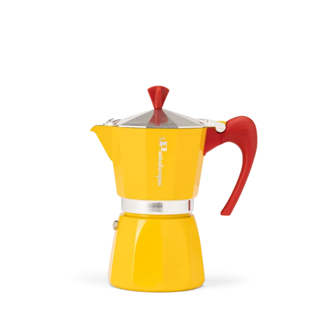 Passalacqua moka gialla 6 tazze caffettiera