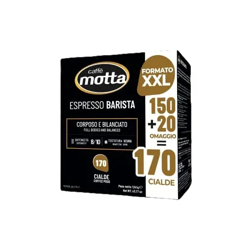 Caffè Motta Espresso Barista cialde 170 pezzi intenso