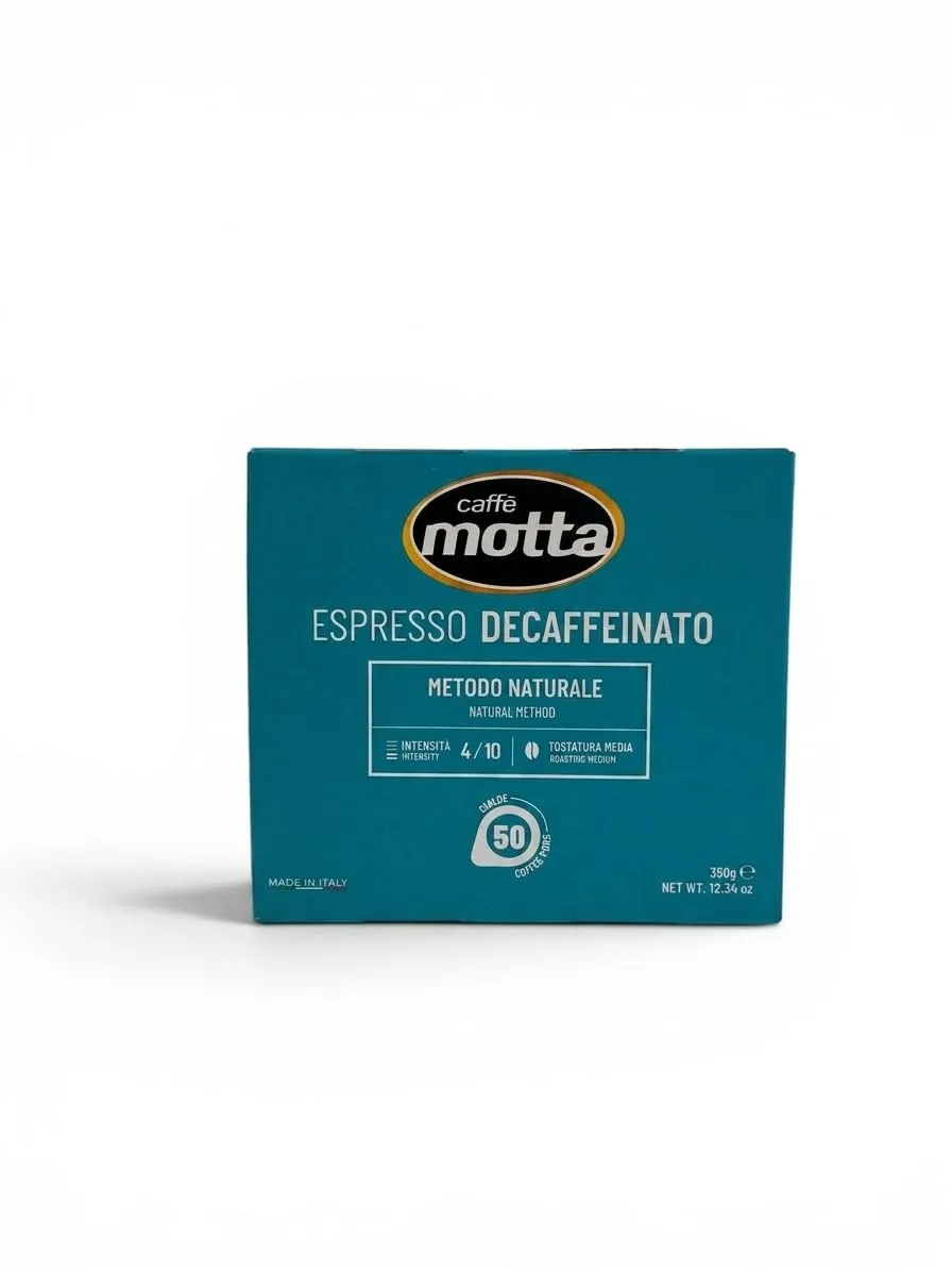 Caffè Motta Espresso Decaffeinato cialde 50 pz delicate