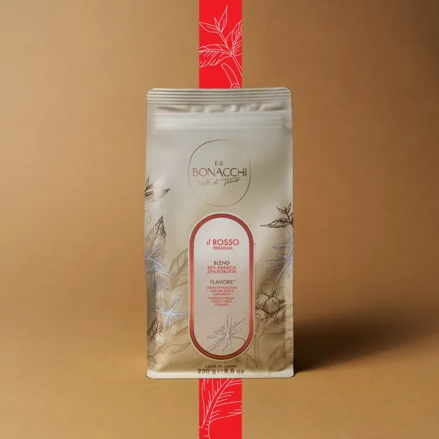 Bonacchi Il Rosso caffè in grani espresso 250g blend