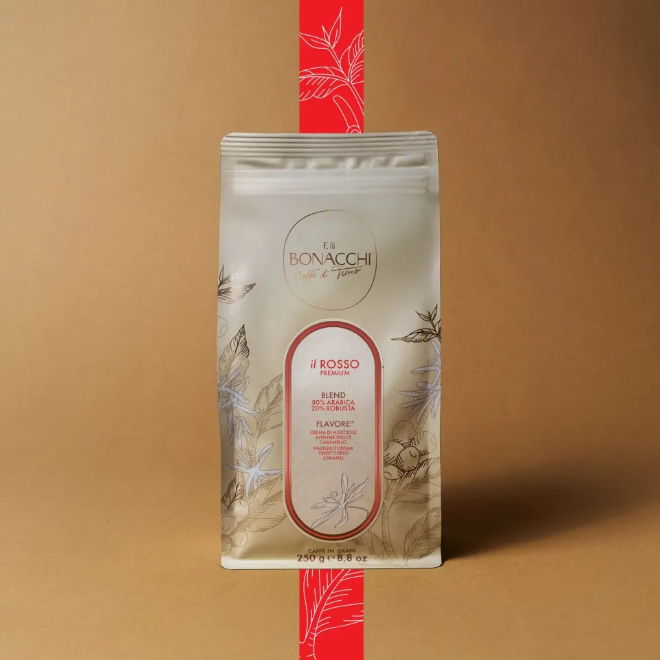 Bonacchi Il Rosso caffè in grani espresso 250g blend