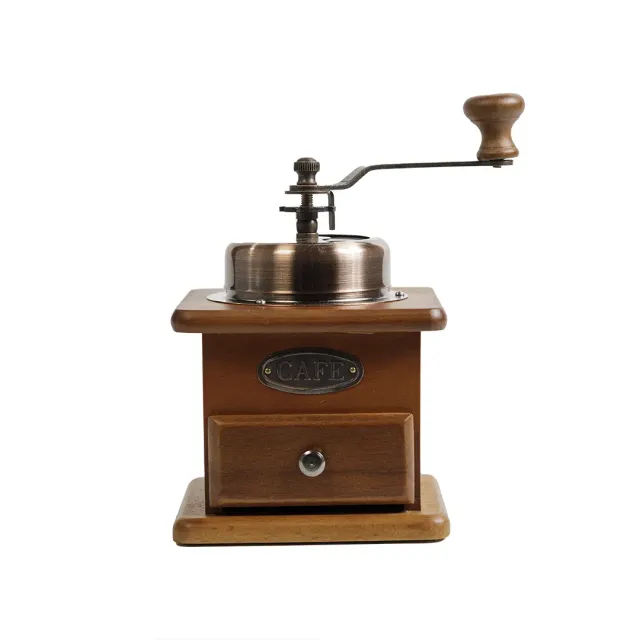 Antigua Tazzadoro macinacaffè manuale 16 cm acciaio
