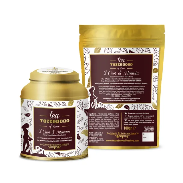 Antigua Tazzadoro Cuor di Artemisia tisana rooibos
