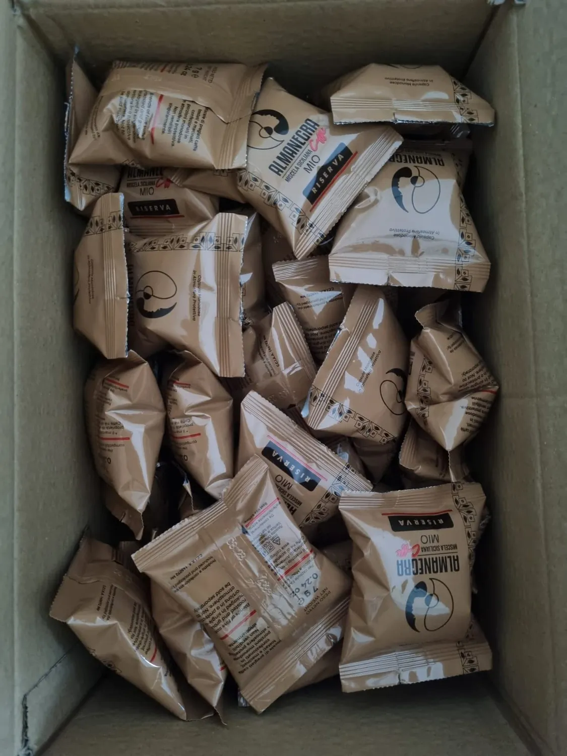 Almanegra Miscela Riserva capsule A Modo Mio 100pz arabica