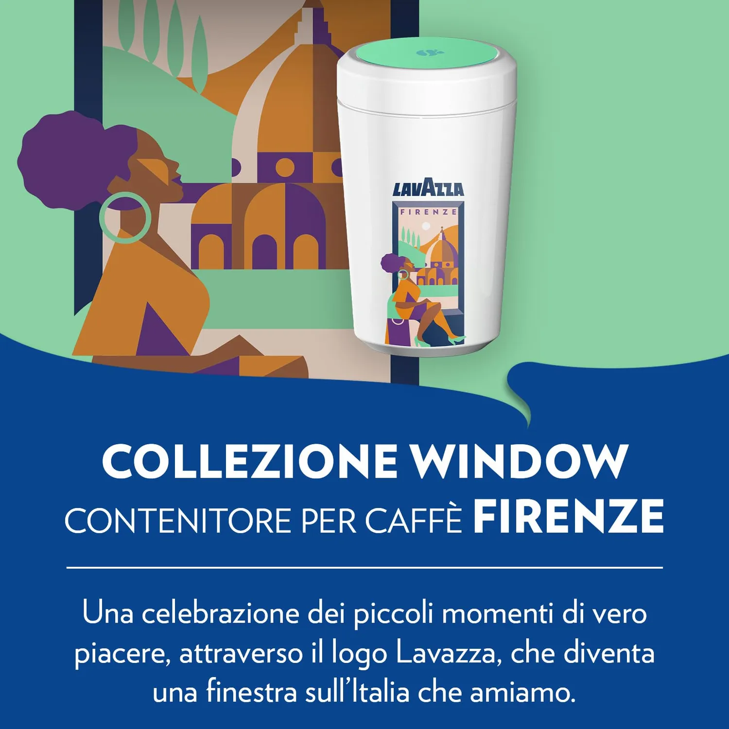 Lavazza Collezione Window contenitore caffè Firenze