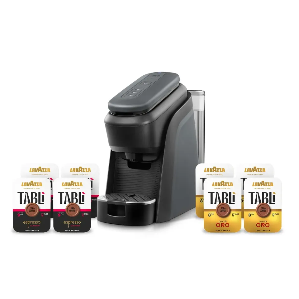 Lavazza Tablì Black macchina caffè 96 tab Oro Classico 100% caffè
