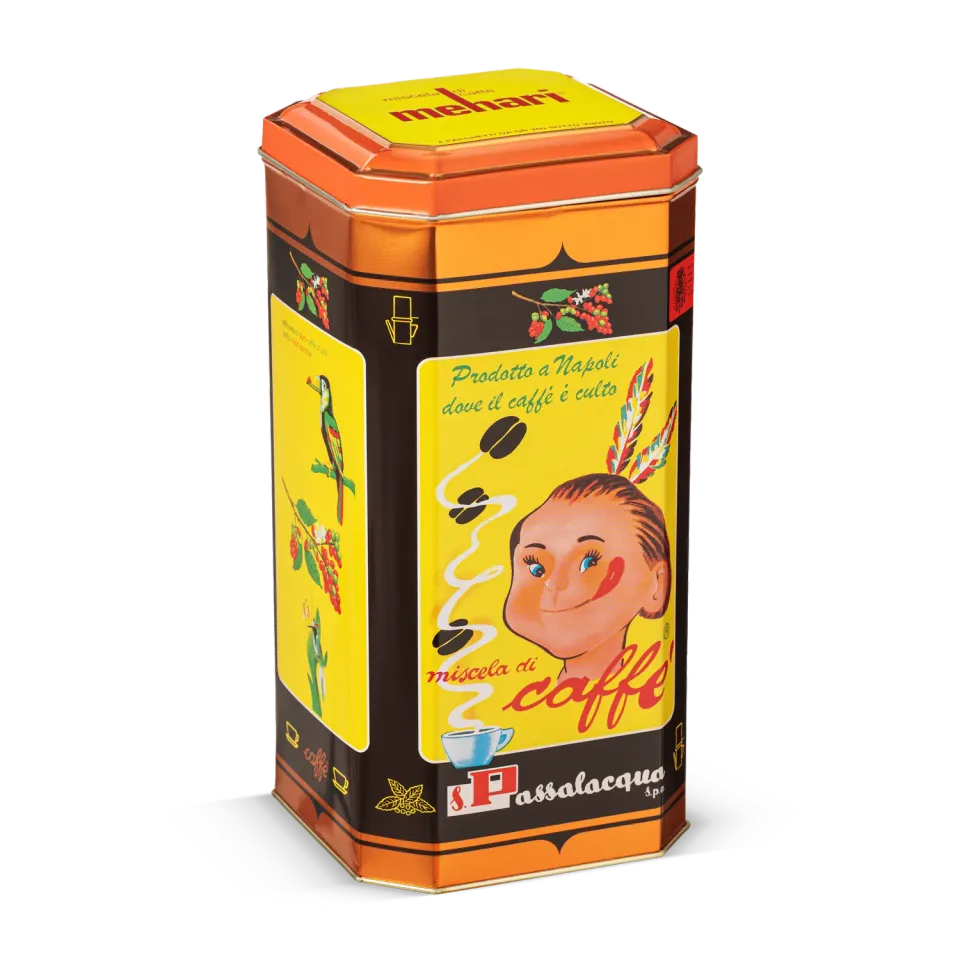Passalacqua Mehari caffè macinato lattina 1kg corposo