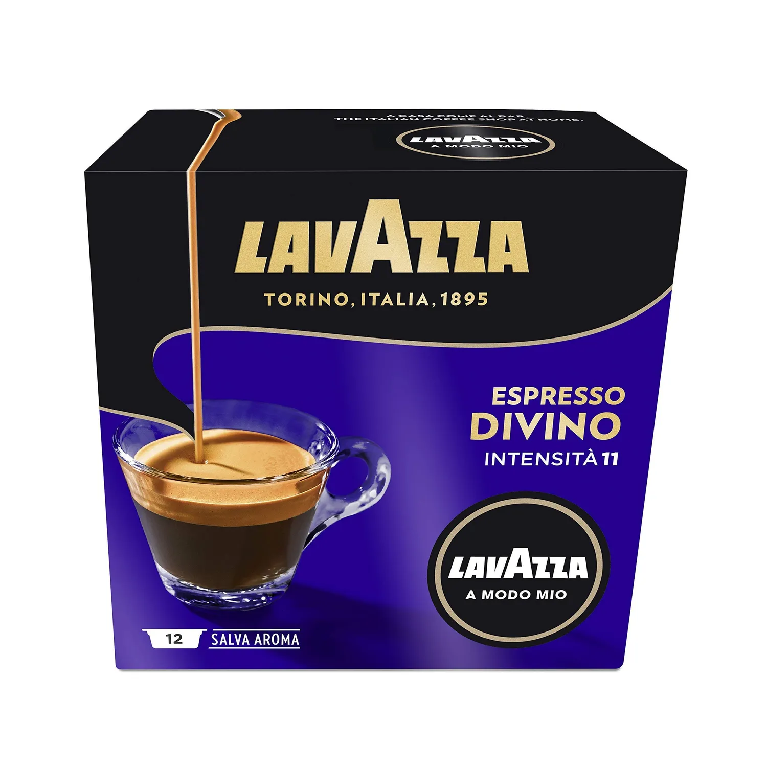 Lavazza A Modo Mio Divino capsule 120 pezzi tostatura scura
