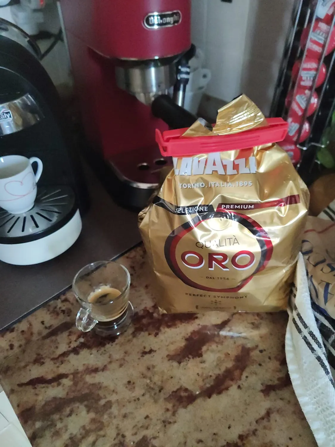 Lavazza Qualità Oro caffè in grani 1 kg 100% arabica