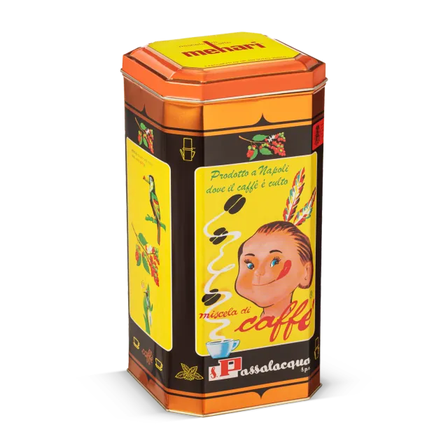 Passalacqua Mehari caffè macinato lattina 1kg corposo