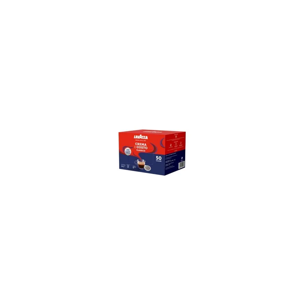 Lavazza Crema e Gusto Classico cialde ESE 50 pz legno tabacco