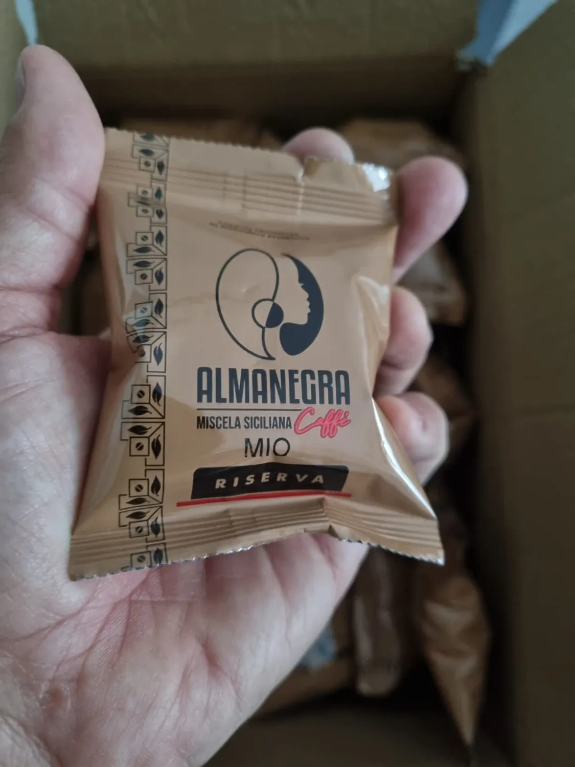 Almanegra Miscela Riserva capsule A Modo Mio 100pz arabica