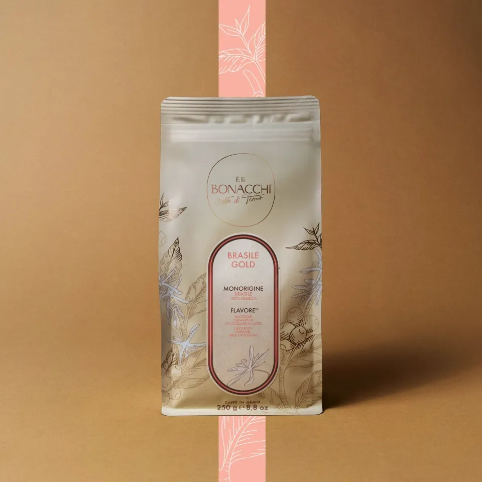 Bonacchi Brasile Gold caffè in grani 250g arabica