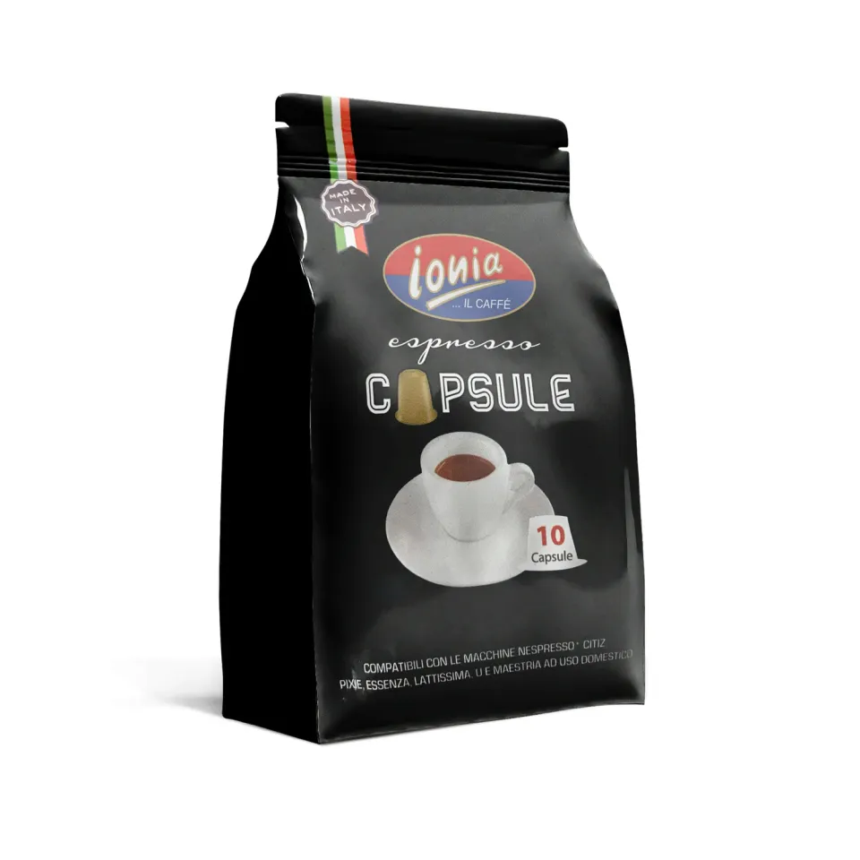 Ionia 100% Arabica capsule compatibili Nespresso 10 pezzi