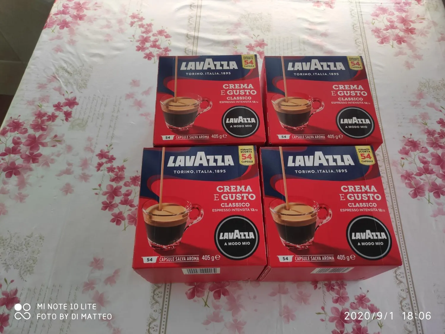 Lavazza A Modo Mio Crema e Gusto capsule 216 pz cioccolato