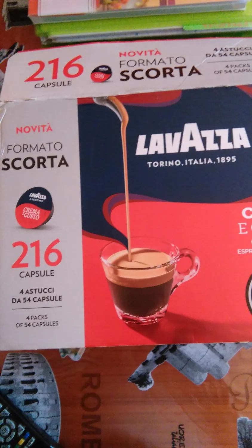 Lavazza A Modo Mio Crema e Gusto capsule 216 pz cioccolato