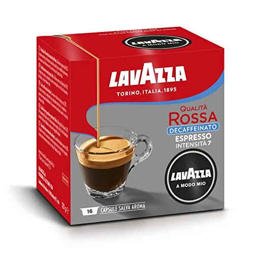 Lavazza A Modo Mio Qualita Rossa Dek capsule 256pz decaffeinato