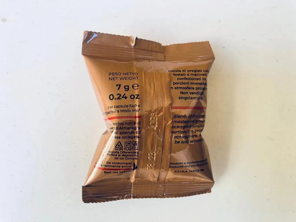 Almanegra Miscela Riserva capsule A Modo Mio 100pz arabica