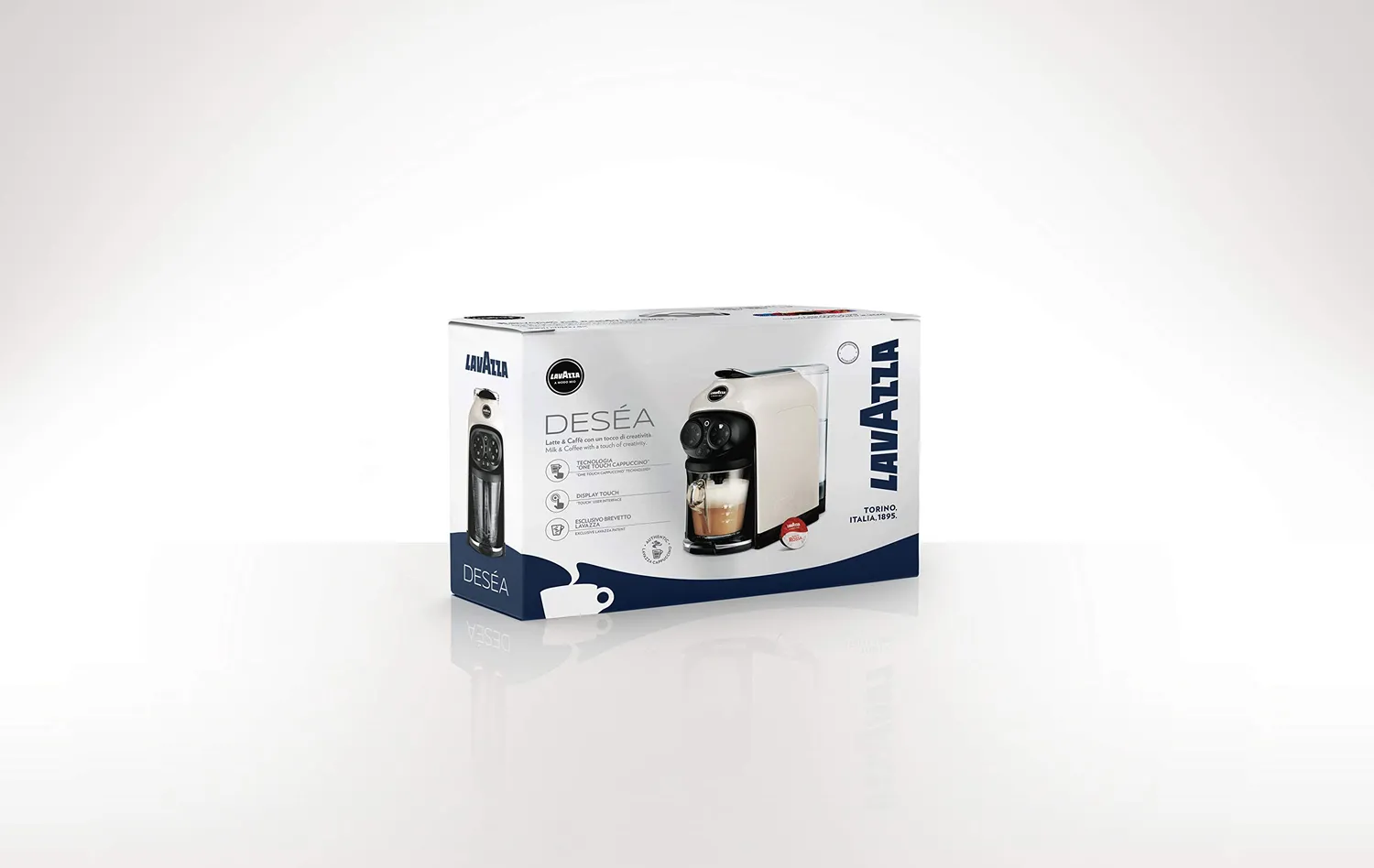 Lavazza A Modo Mio Deséa macchina caffè marrone one-touch