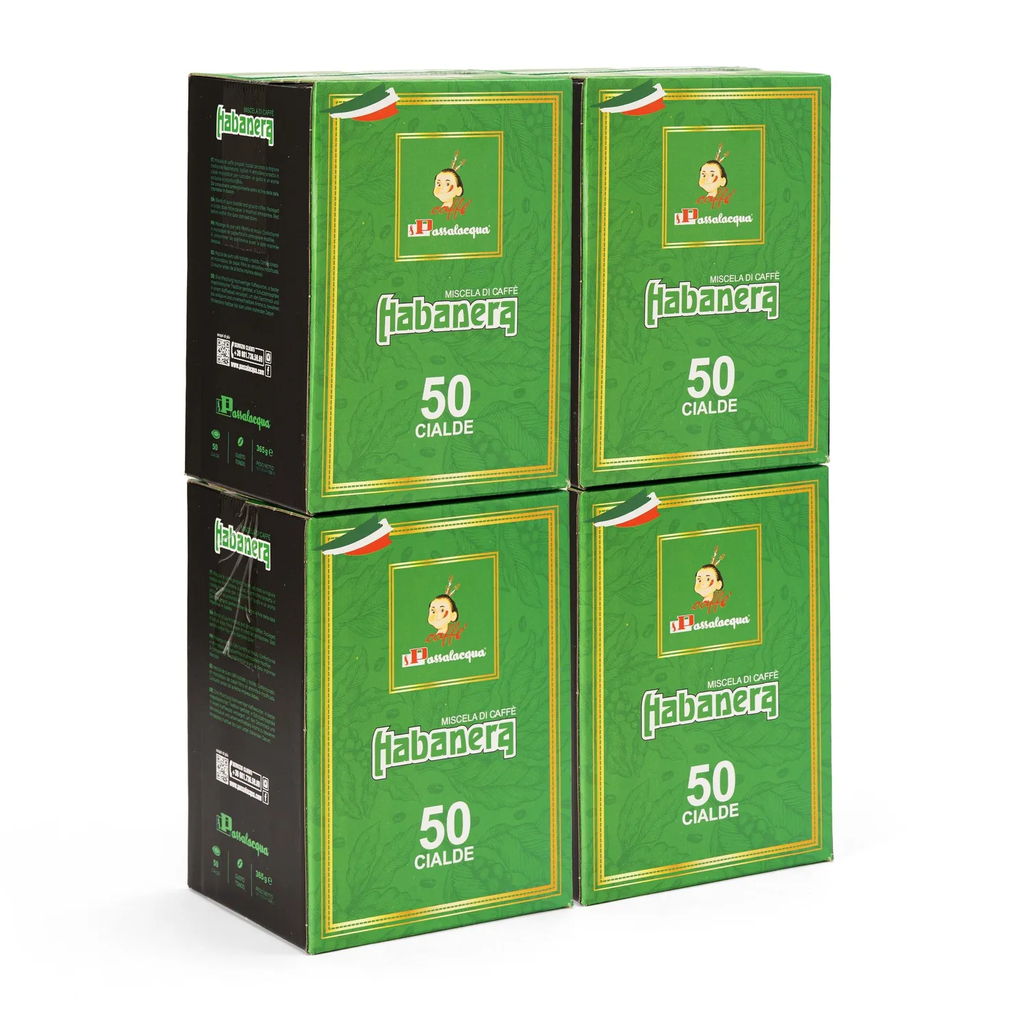 Passalacqua Habanera cialde 50 pezzi equilibrato