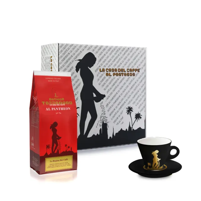 Antigua Gift Box tazza cappuccino + Regina dei Caffè 500 gr