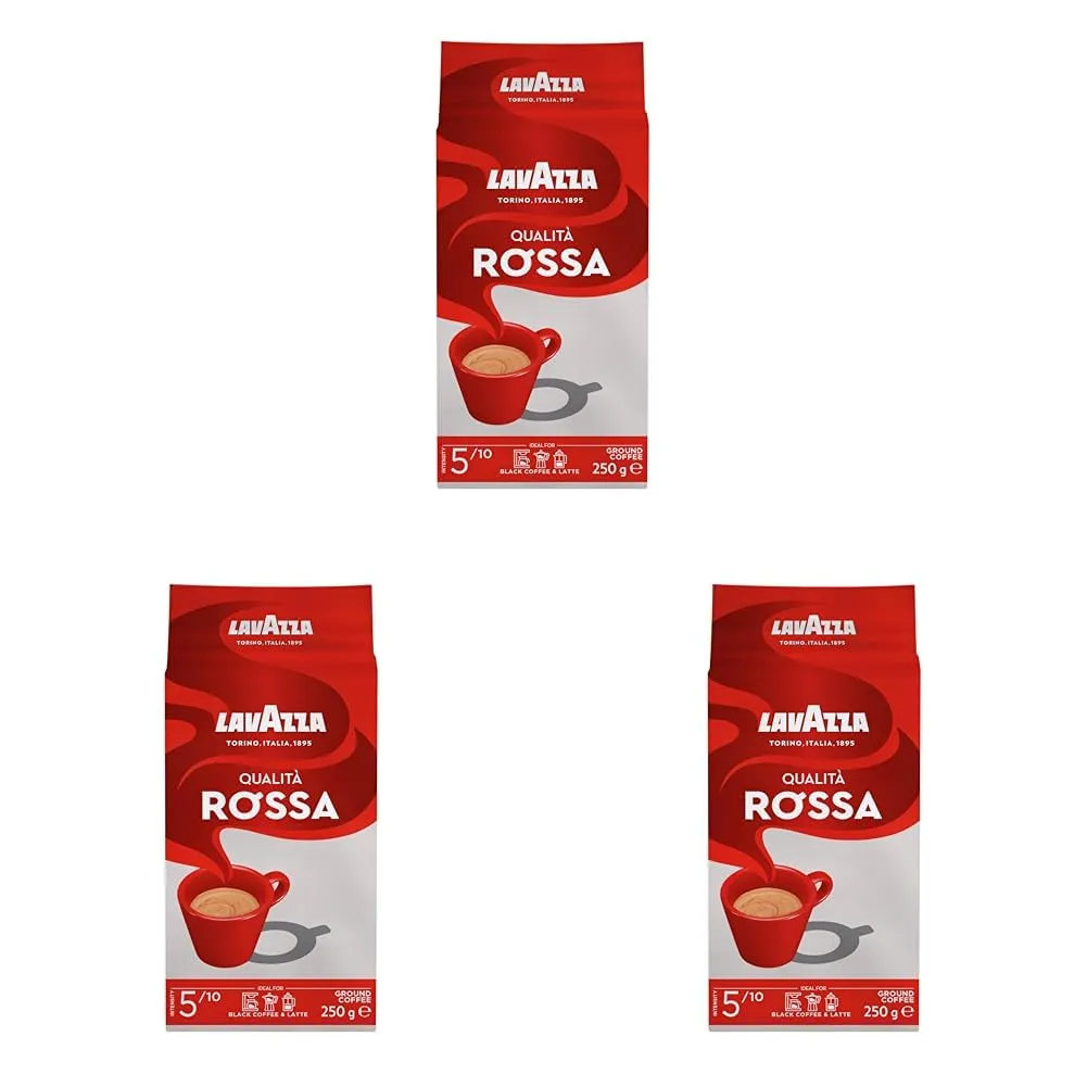 Lavazza Qualità Rossa caffè macinato 250 g rotondo