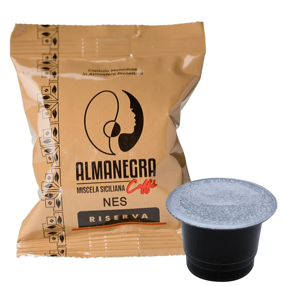 Almanegra Riserva capsule compatibili Nespresso 100 pz aroma intenso