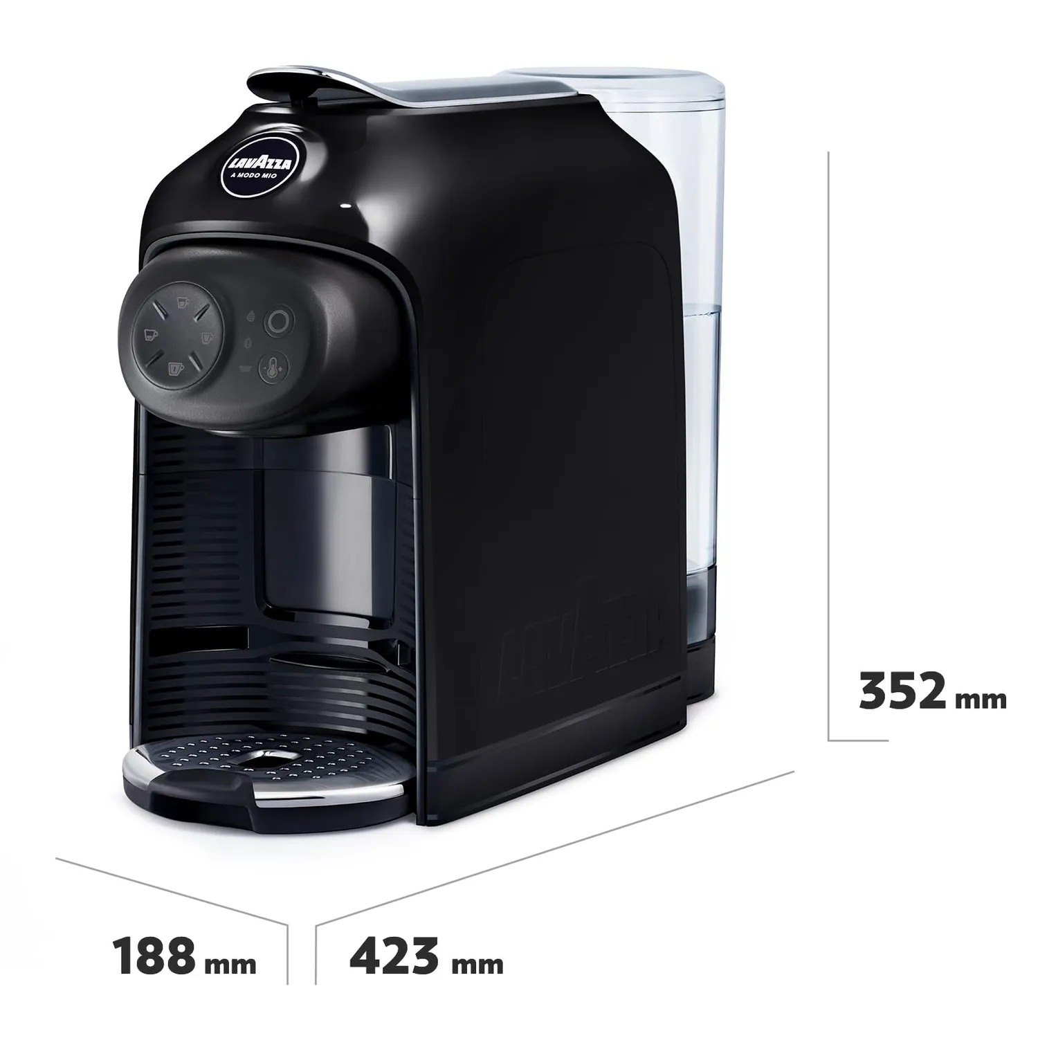 Lavazza A Modo Mio Idola macchina capsule nera touch